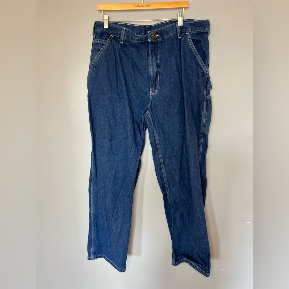 Carhartt Men's denim carpenter jeans. Size 40x32
